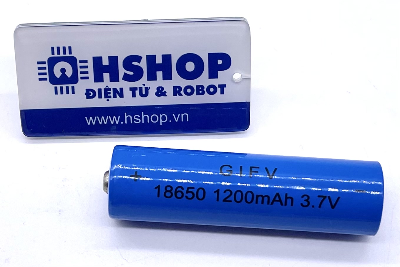Pin sạc 18650 battery 3.7V 1200mAh 2C