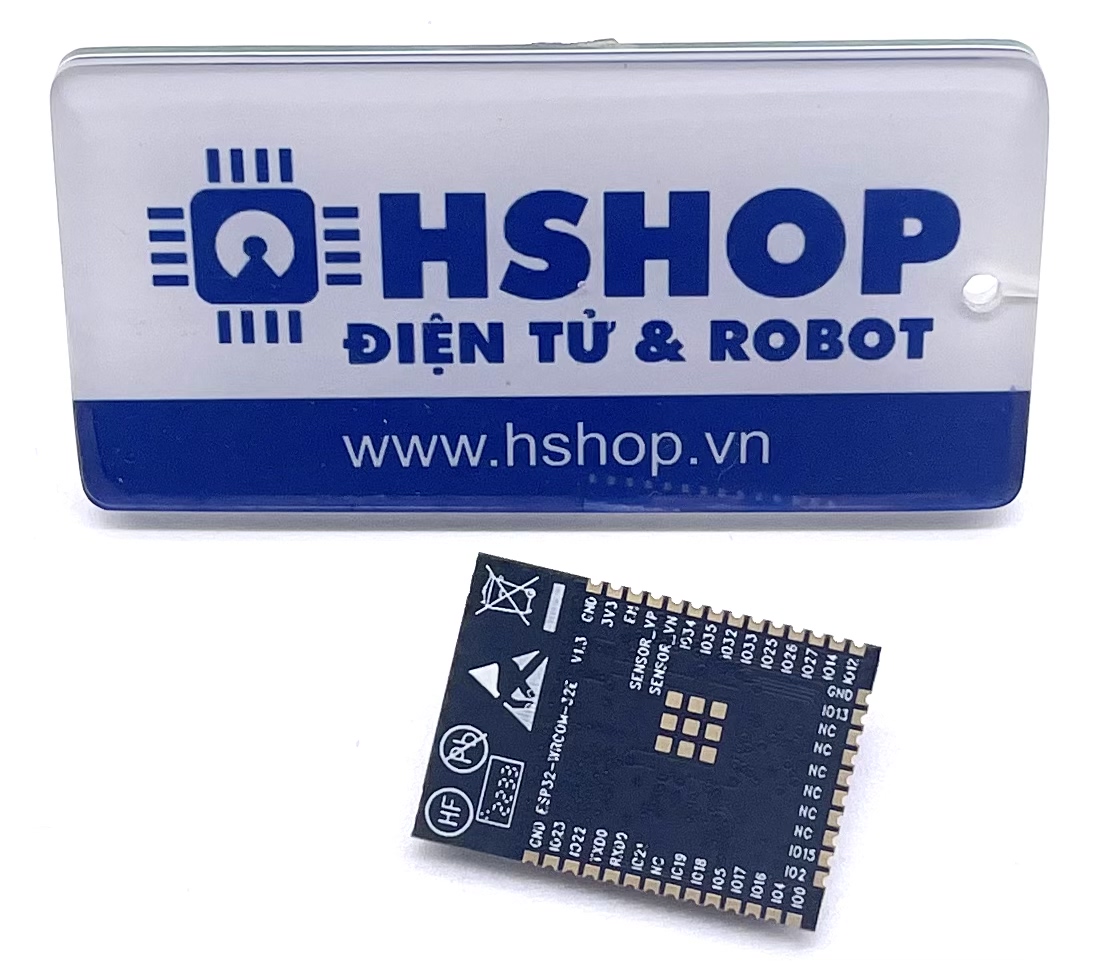 Mạch thu phát Wifi BLE SoC ESP32 ESP-WROOM-32E chính hãng Espressif