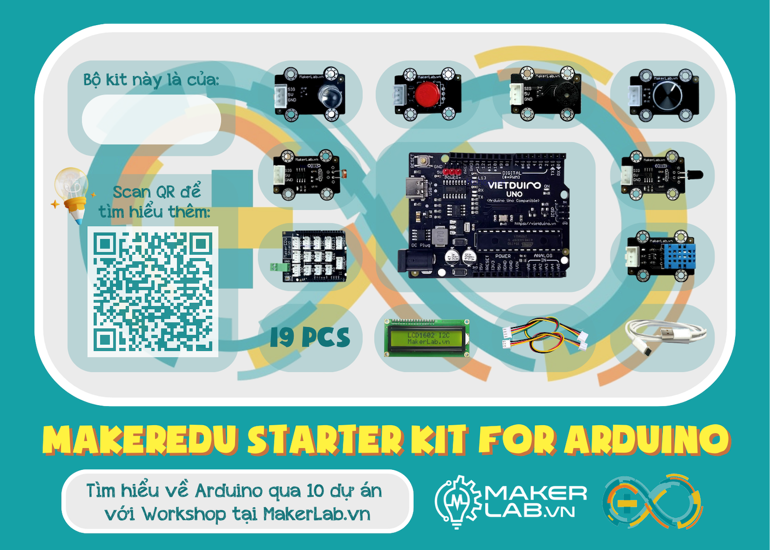 Bộ MakerEdu Starter Kit for Arduino