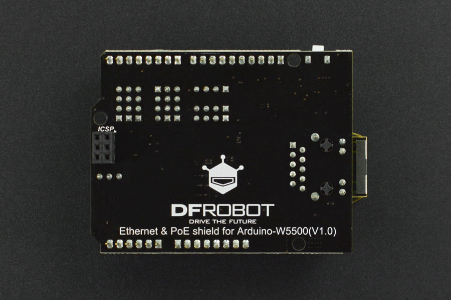 Mạch DFRobot Ethernet and PoE Shield for Arduino - W5500 Chipset