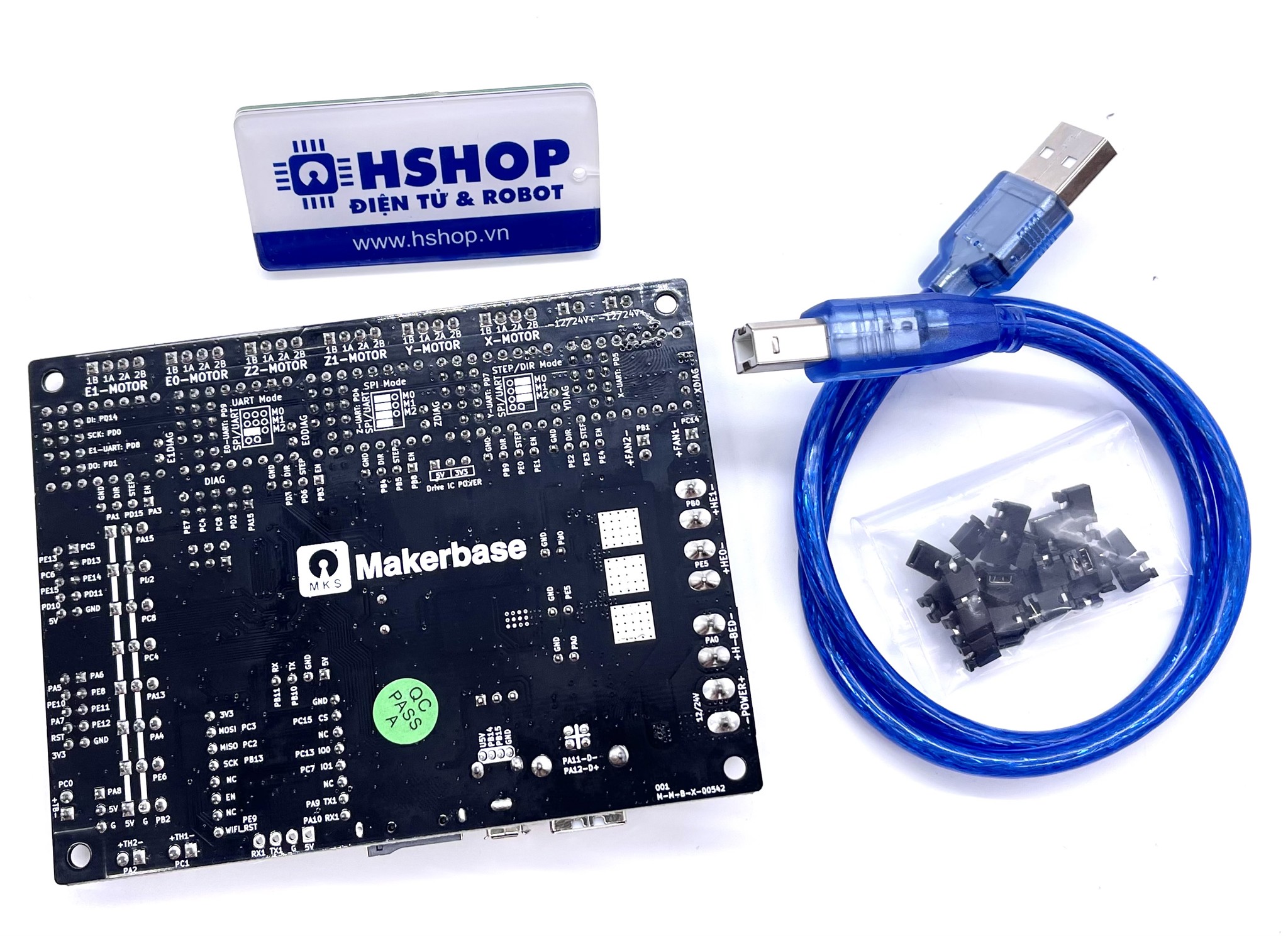 Mạch Makerbase MKS Robin Nano V3.1 3D Printer Motherboard, Support Marlin 2.0.x, Klipper