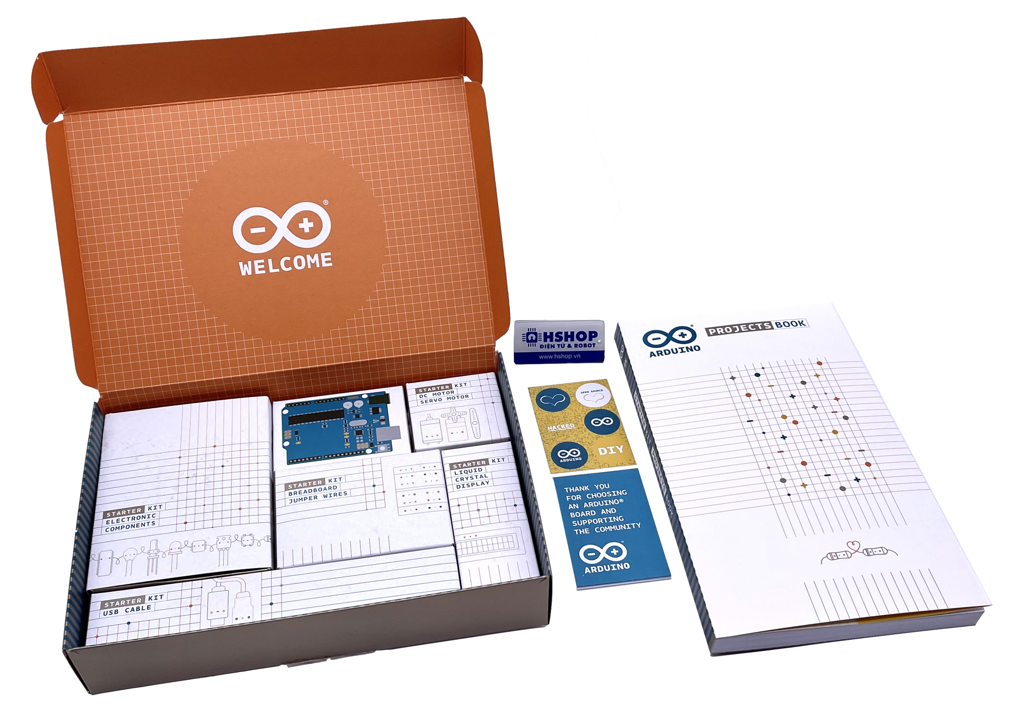 Arduino Starter Kit [English] chính hãng (Original Italy Version)
