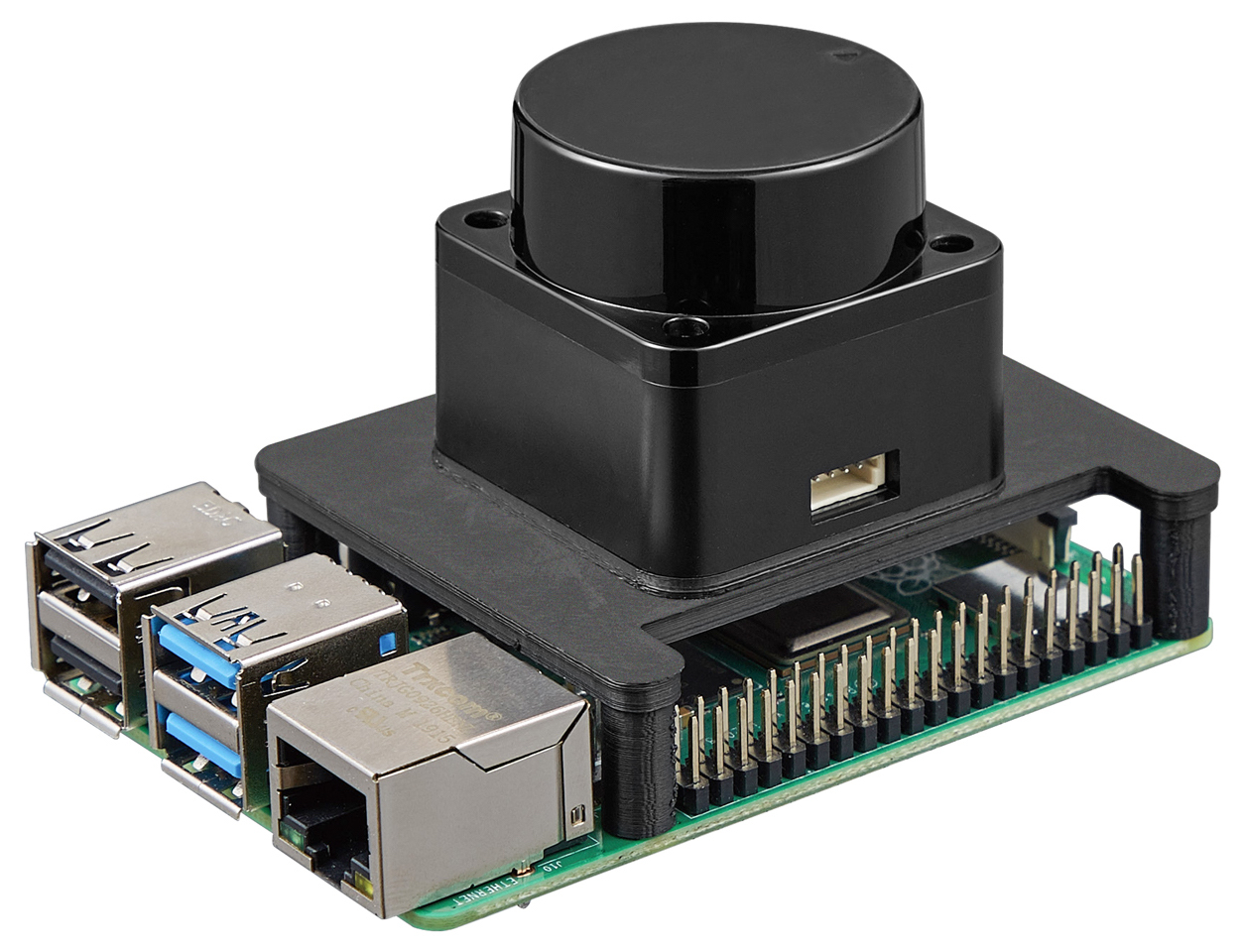 Cảm biến khoảng cách Okdo LD06 Lidar HAT for Raspberry Pi 360° Laser Range Scanner