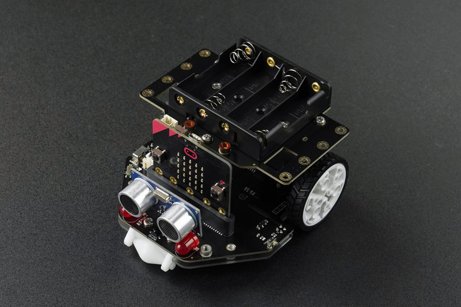 Bộ kit DFRobot micro:Maqueen Plus V2 (NiMH Rechargeable Battery) - an Advanced STEM Education Robot for micro:bit