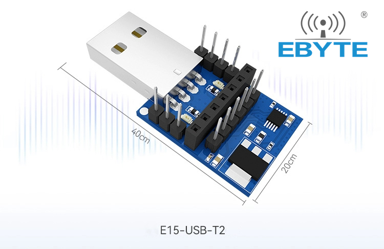 Mạch chuyển giao tiếp USB UART Lora SX1278 EBYTE E15-USB-T2