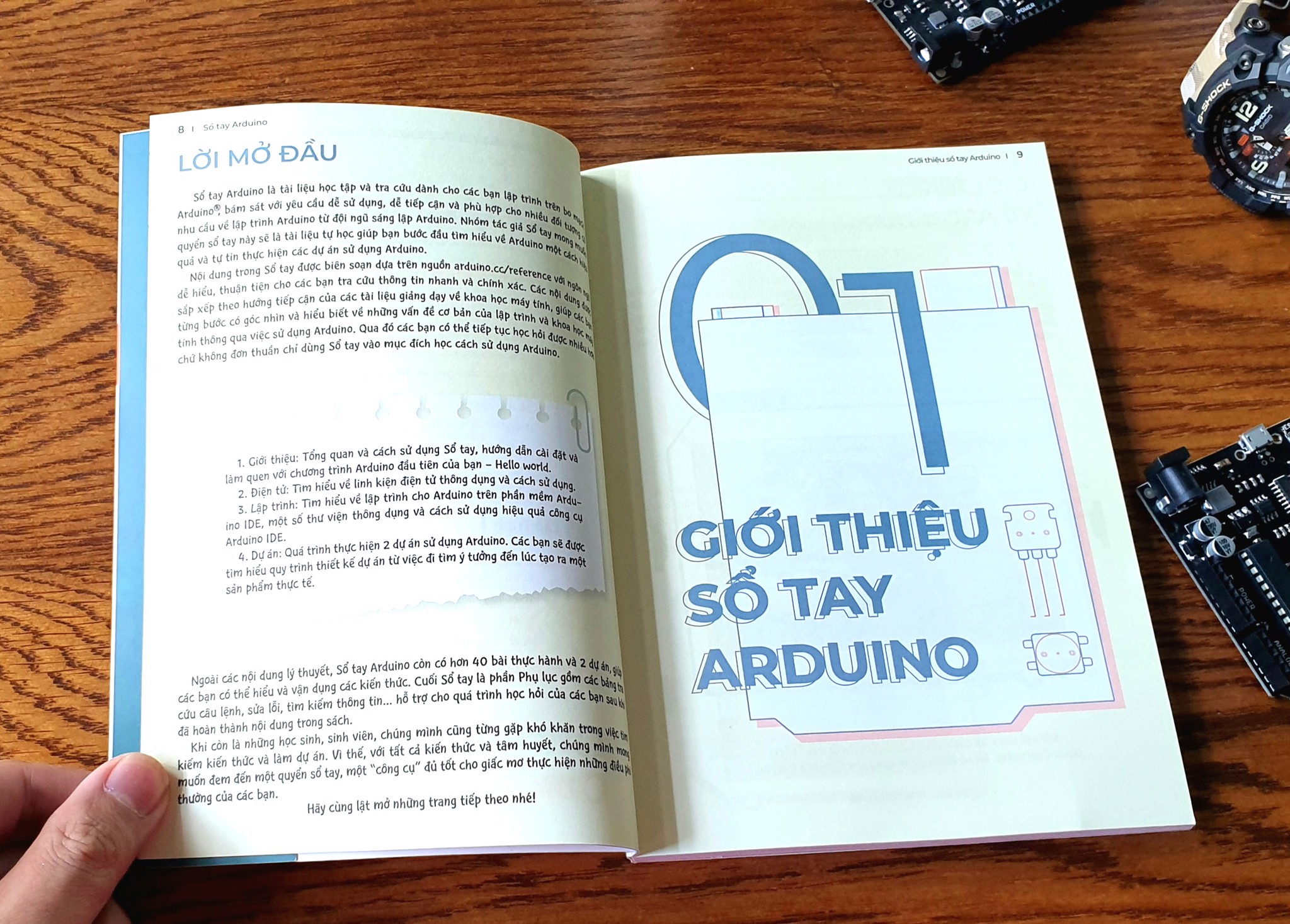 Sách sổ tay Arduino