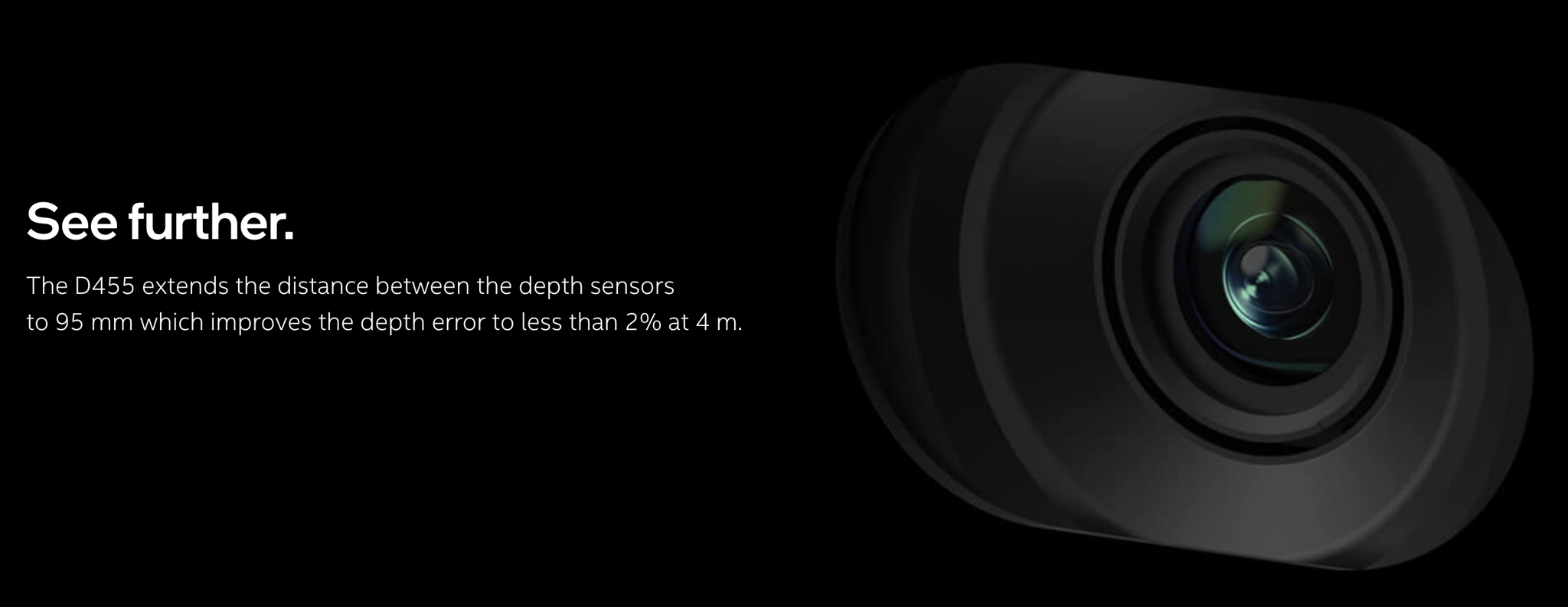 Cảm biến ảnh độ sâu Intel® RealSense™ Depth Camera D455