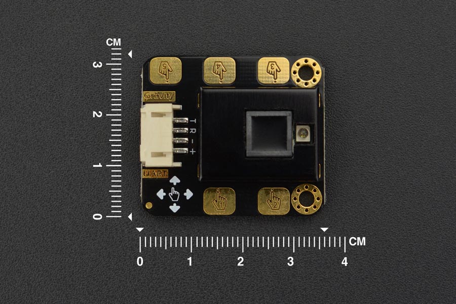 Cảm biến cử chỉ và cảm ứng DFRobot Gravity: Gesture & Touch Sensor (UART, 7 Gestures, 0~30cm)