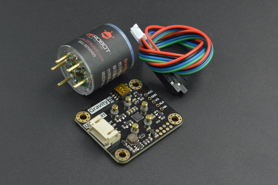 Cảm biến khí NH3 DFRobot Gravity: NH3 Sensor (Calibrated) - I2C & UART