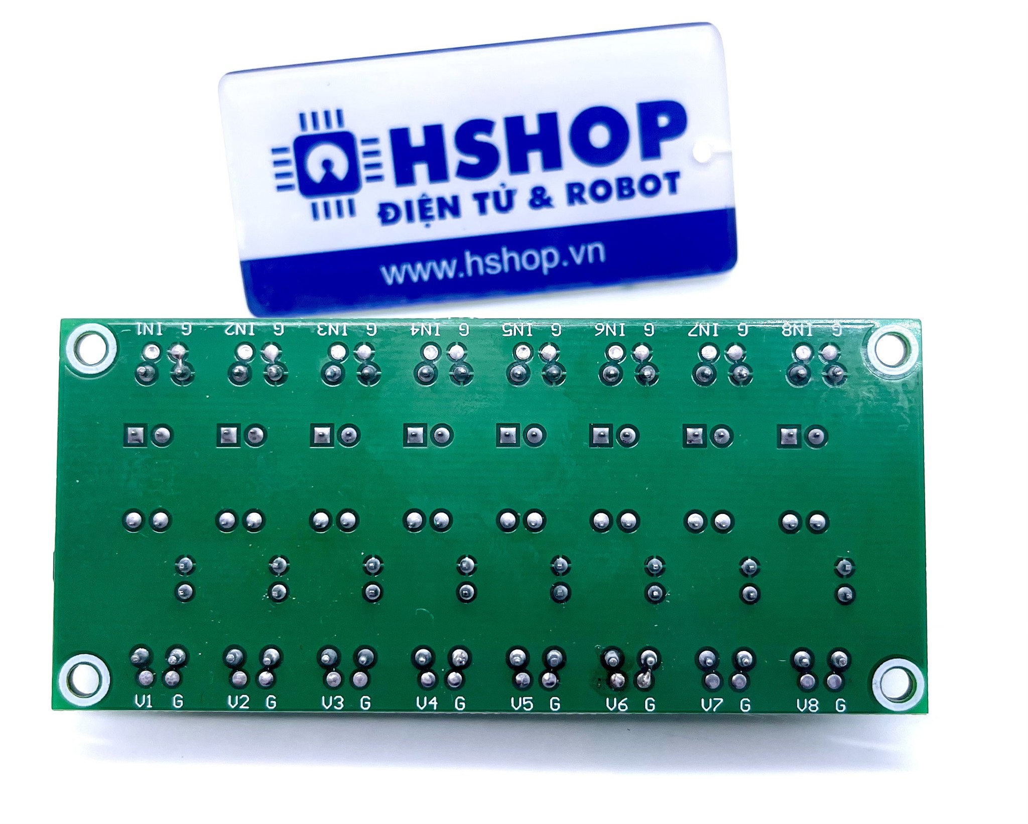 Mạch Opto cách ly 8CH PC817 Optocoupler Isolation Board