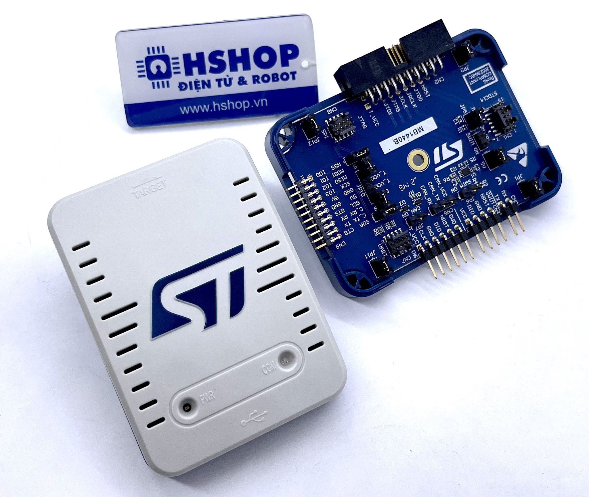 Mạch nạp STLINK-V3 SET STLINK-V3 modular in-circuit debugger and programmer for STM32/STM8 chính hãng