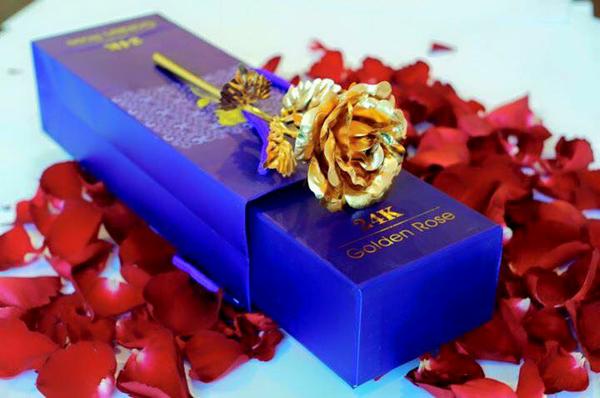 Shop hoa hồng mạ vàng 24k quận Bình Thạnh giá rẻ