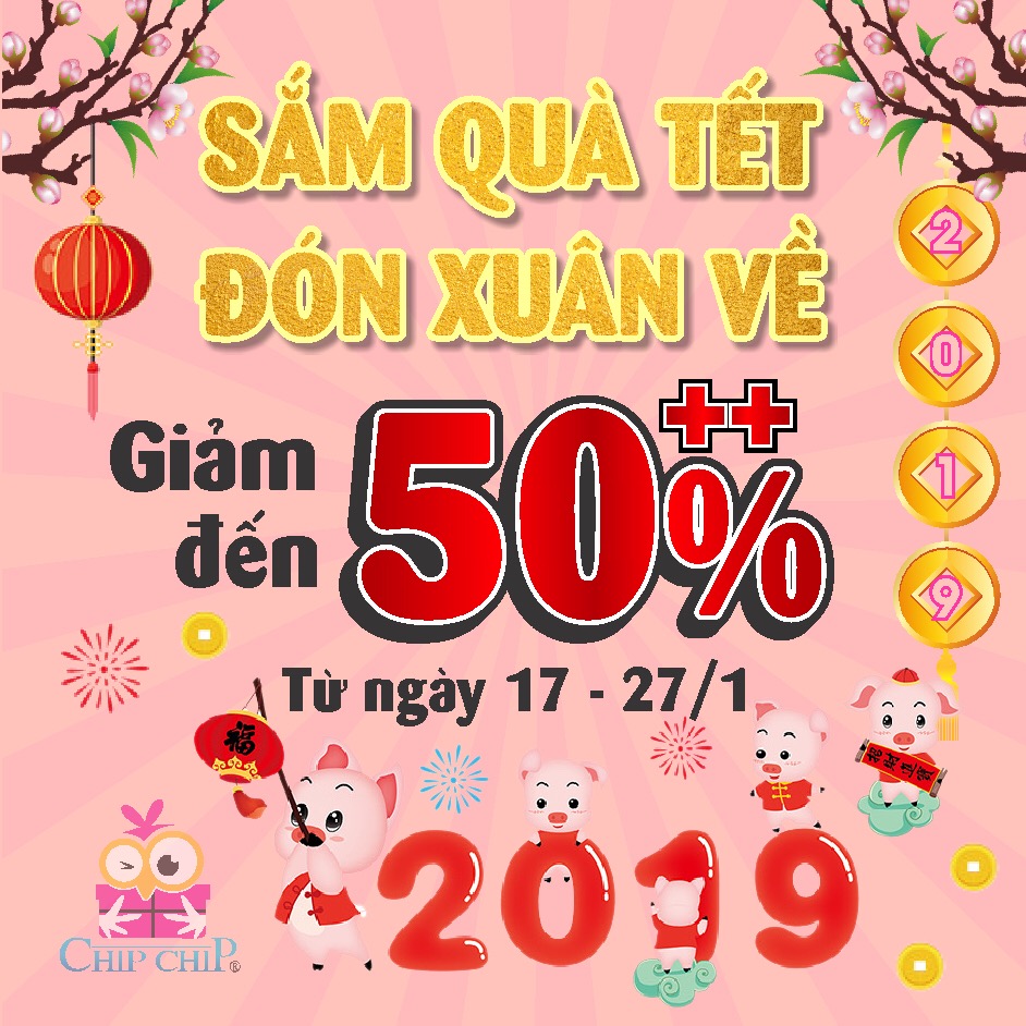 SẮM QUÀ TẾT ĐÓN XUÂN VỀ - GIẢM ĐẾN 50%++
