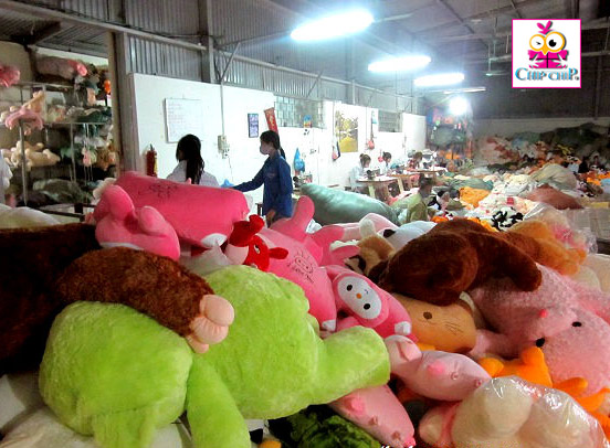 Xưởng sản xuất gấu bông nhỏ và lớn ở TPHCM