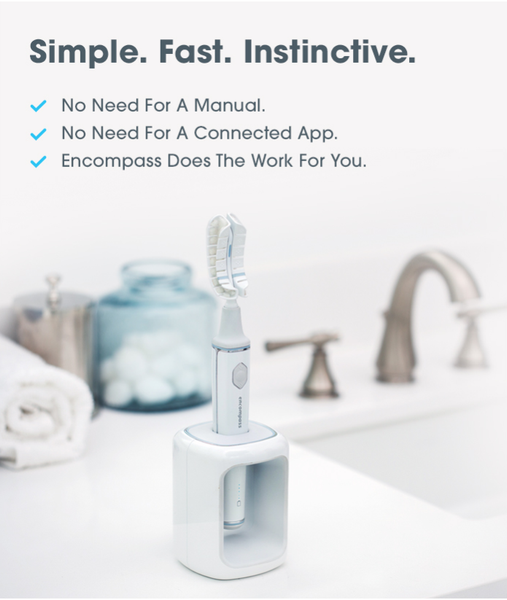 Toothbrush Encompass - Bàn chải đánh răng hiệu quả và thông minh