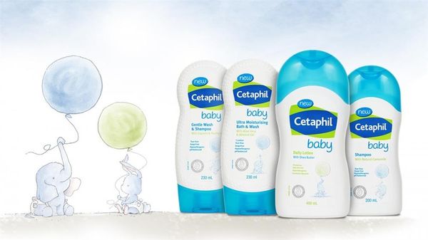 Sữa tắm gội toàn thân Cetaphil - dưỡng ẩm cho bé