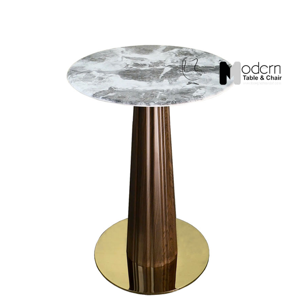 Bàn Tiếp Khách Mặt Đá Tròn 60cm TE1554-06E