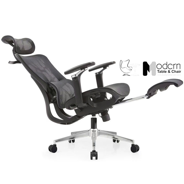 Ghế văn phòng công thái học có gác chân