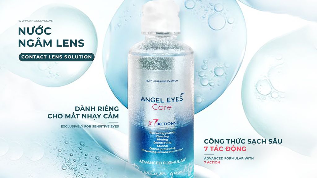 CONTACT LENS SOLUTION | SOAKING WATER FOR CONTACT LENS