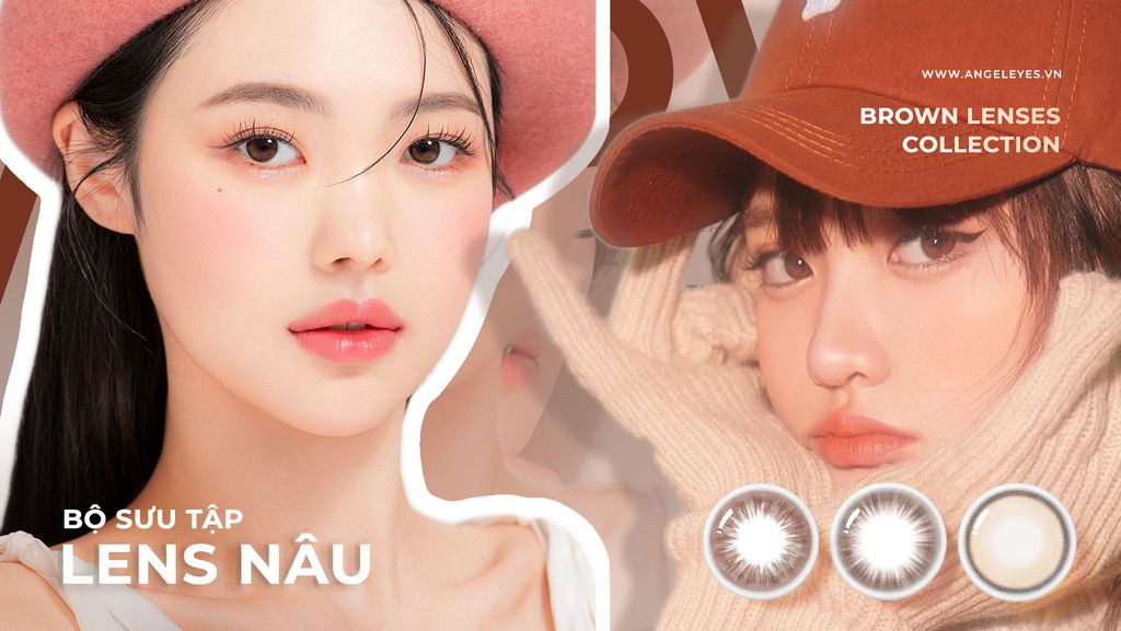 COLORED CONTACT LENS WITH BROWN TONE | BROWN CONTACT LENS
