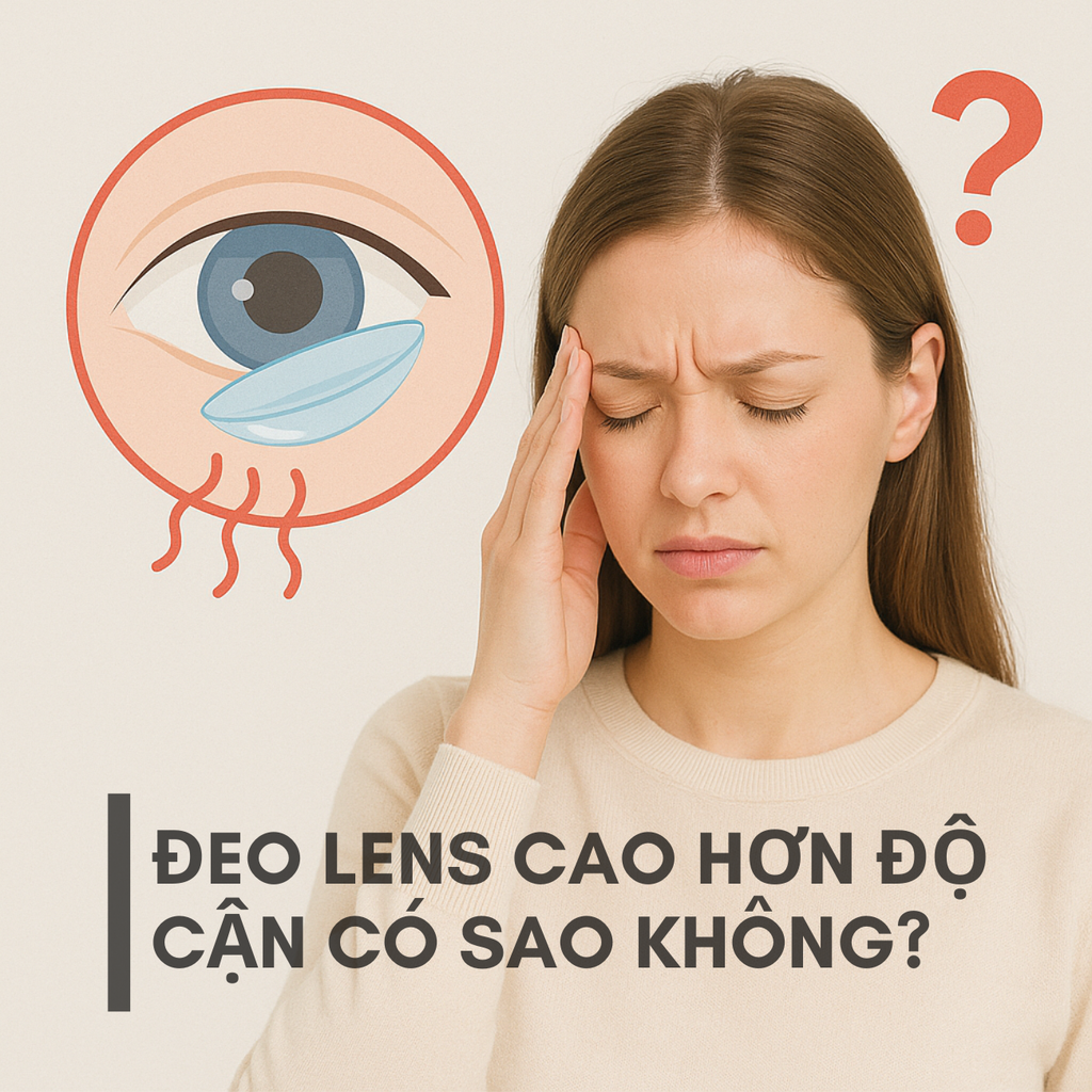 Đeo Lens Cao Hơn Độ Cận Có Sao Không Và Những Rủi Ro Tiềm Ẩn