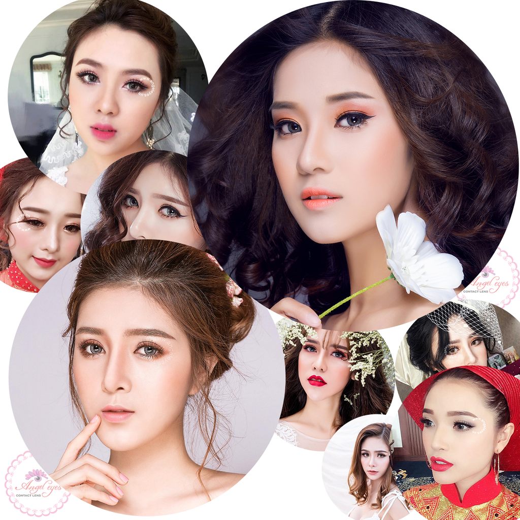 Lens mắt cho cô dâu - Bí quyết chọn & mang lens a-z cho cô dâu