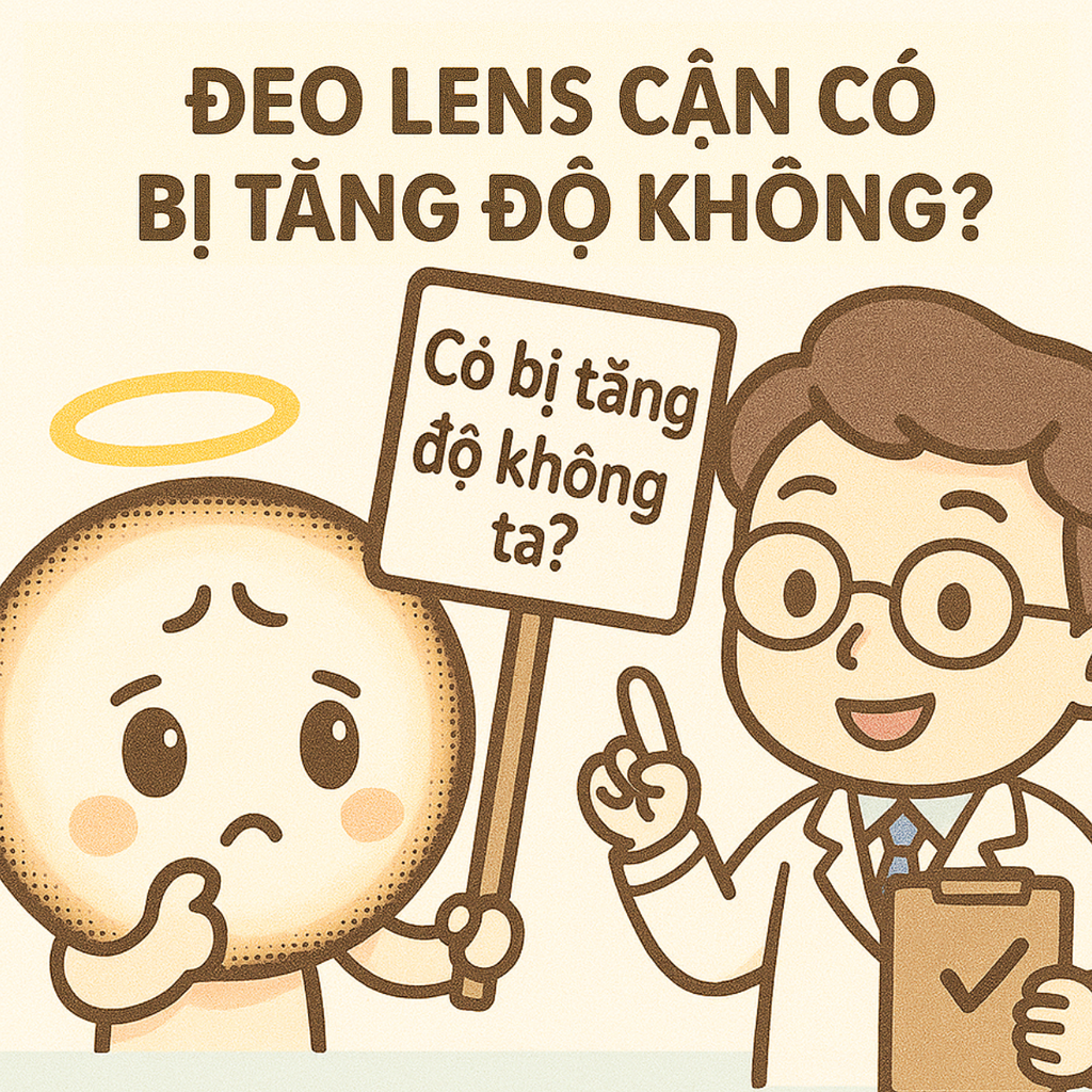 Đeo Lens Cận Có Bị Tăng Độ Không? Giải Đáp Từ Chuyên Gia
