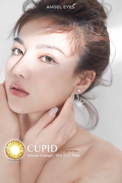 Lens nâu cam nổi bật Cupid Brown