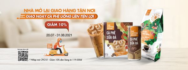 NHÀ MỞ LẠI GIAO HÀNG TẬN NƠI TẤT CẢ CÁC SẢN PHẨM CÀ PHÊ UỐNG LIỀN