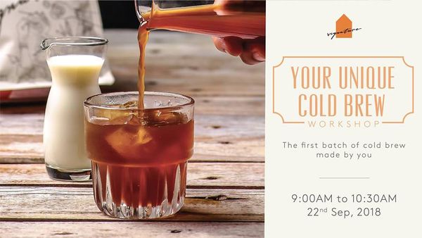 WORKSHOP YOUR UNIQUE COLD BREW