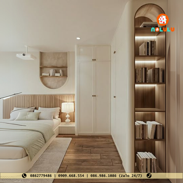 Tủ quần áo cửa lùa hiện đại Nolulu