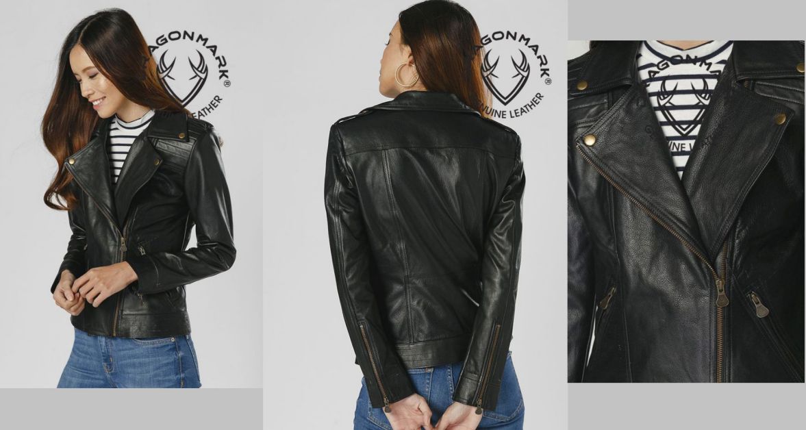 áo khoác da biker cho cô nàng cá tính áo khoác da biker cho cô nàng cá tính