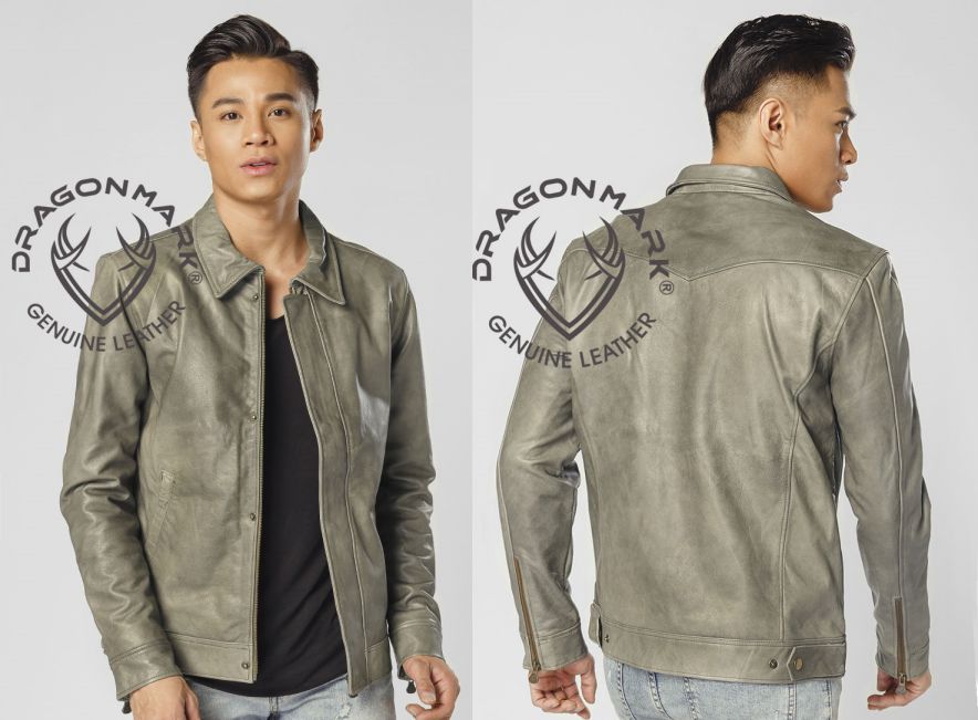 áo khoác da bò xịn B52 áo khoác da bò xịn B52