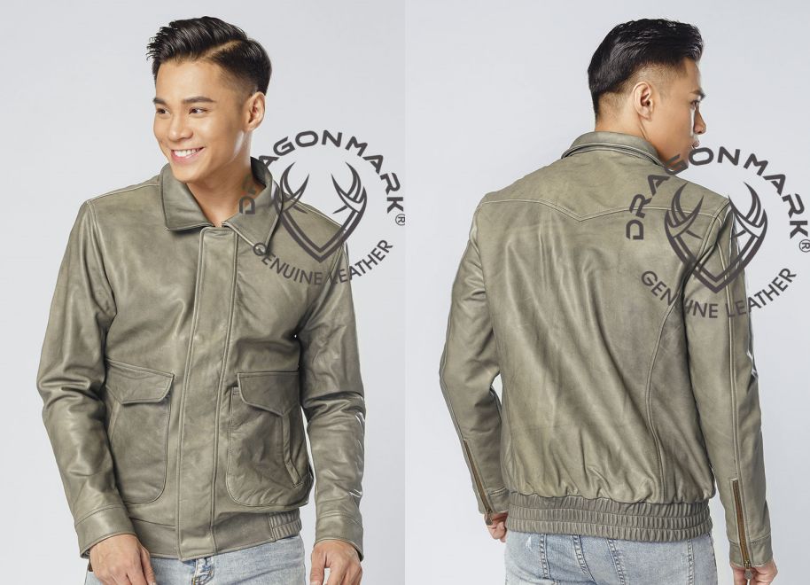 áo khoác da bò xịn F11 áo khoác da bò xịn F11