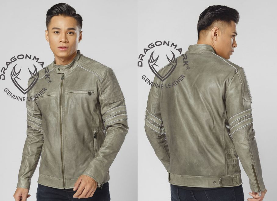 áo khoác da bò xịn F16 áo khoác da bò xịn F16