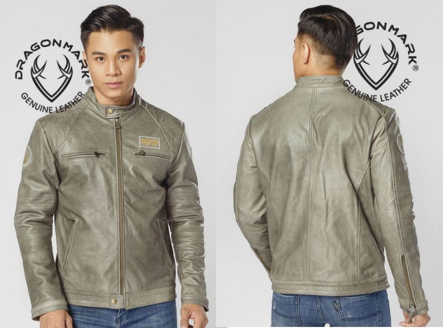 áo khoác da bò xịn F19 áo khoác da bò xịn F19