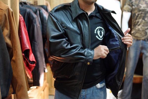 áo khoác da bomber áo khoác da bomber