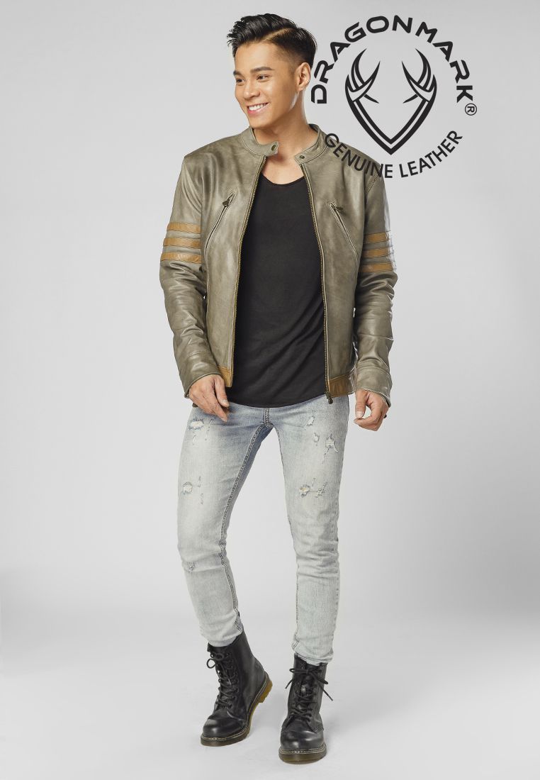 áo khoác da racer áo khoác da racer