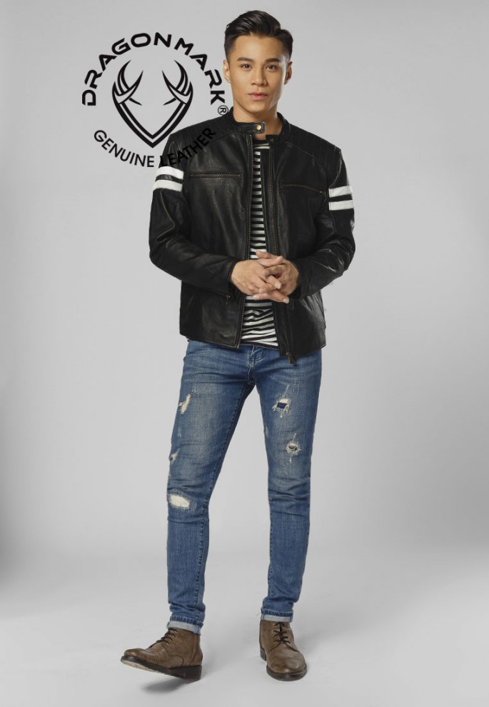 áo khoác da thật nam MT01 áo khoác da thật nam MT01