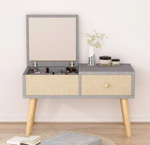 bàn trang điểm gương gấp