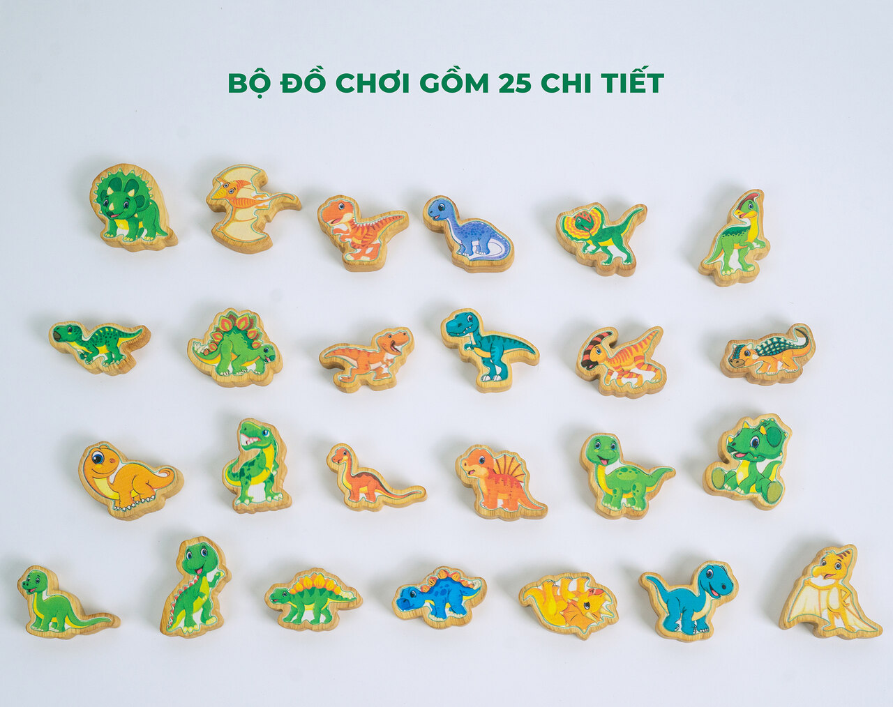 Bộ đồ chơi 25 con khủng long TOY23