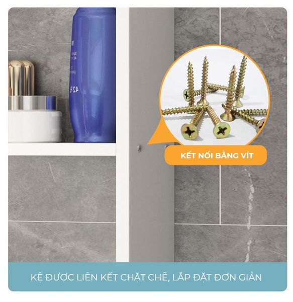 Kệ Treo Tường Full Trắng/ Full Đen - GP331 - Nội Thất IGA Việt Nam