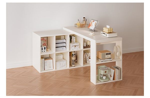 Bàn Làm Việc Đa Năng Tích Hợp Tủ Đựng Đồ Kèm Kệ Sách - GP368 - Nội Thất IGA Việt Nam