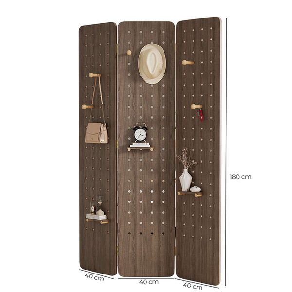 bình phong kết hợp bộ kệ