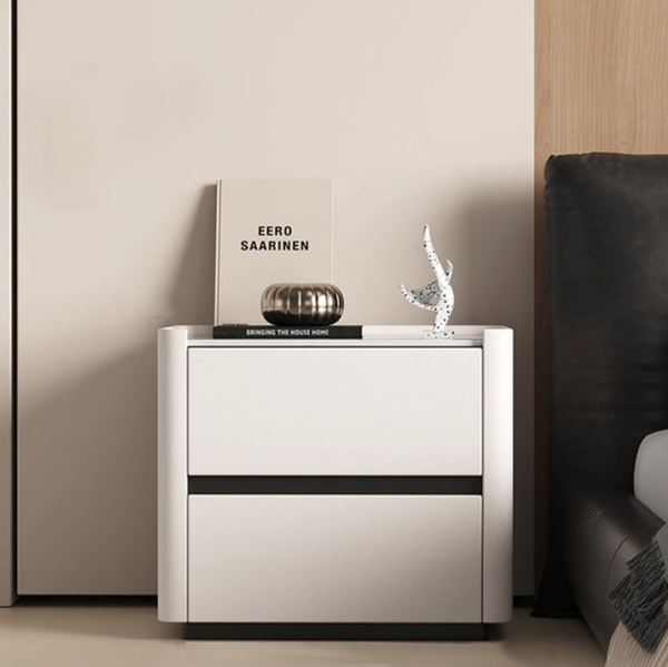 tab đầu giường bọc da