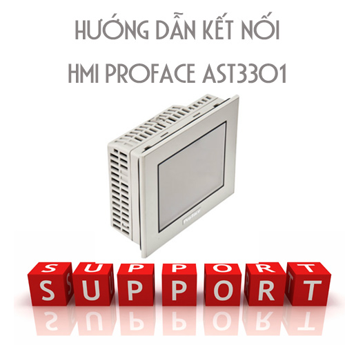 Hướng dẫn kết nối HMI Proface AST3301-S1-D24