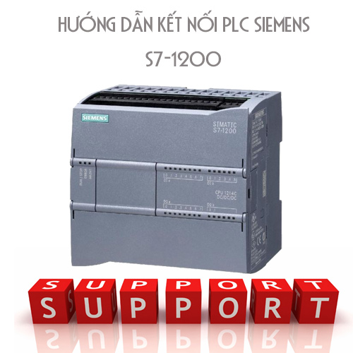 Hướng dẫn kết nối cơ bản PLC Siemens S7-1200