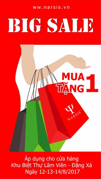 CHƯƠNG TRÌNH KHUYẾN MẠI MUA 1 TẶNG 1 DÀNH CHO SR KĐT LÂM VIÊN - ĐẶNG XÁ