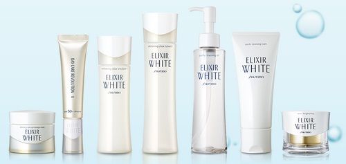 Bộ sản phẩm dưỡng da cao cấp Elixir White Shiseodo