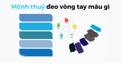 Mệnh thuỷ đeo vòng tay màu gì để gia tăng tài lộc và may mắn